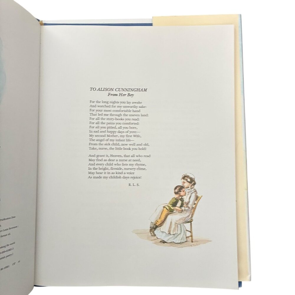 A Childs Garden of Verses Book Robert Louis Stevenson - Tasha Tudor 1999 VTG New - Picture 13 of 16